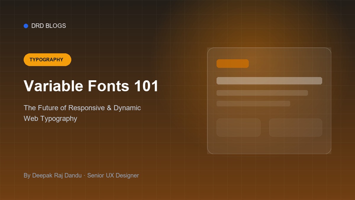 Variable Fonts Guide
