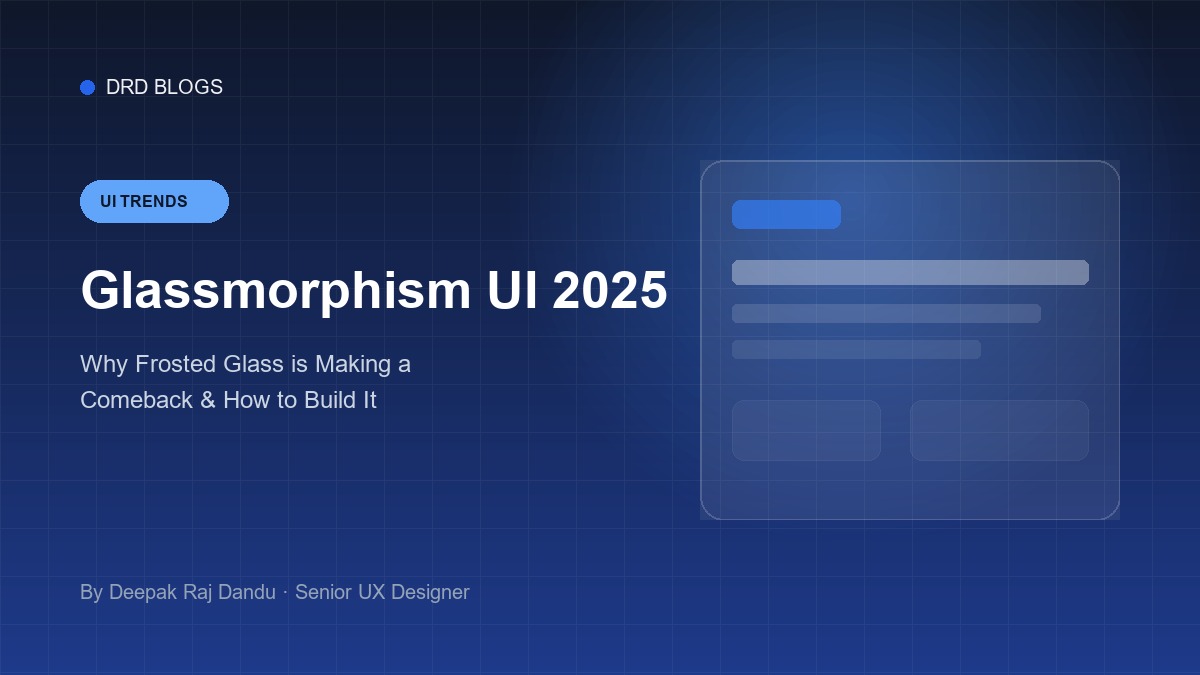 Why Glassmorphism Is Making a Comeback